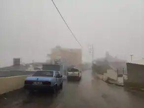 Sis, Şehirdeki Ulaşımı Felç Etti