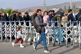 Sınır Kapısında Mobil Hizmet Birimi: Geri Dönüşler Hızlandı