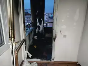 Dörtyol'da Apartman Yangını: İki Yaralı