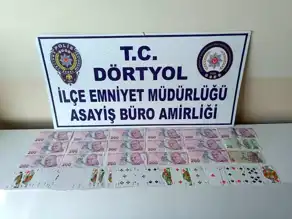 Dörtyol'da Kumar Baskını: 8 Kişiye 51 Bin TL Ceza