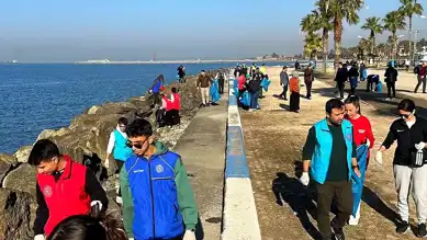 Dörtyol Öğrencileri Sahil Temizliği Yaptı
