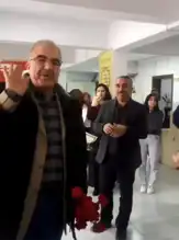 Emektar Öğretmen Bölükbaşı'na Veda