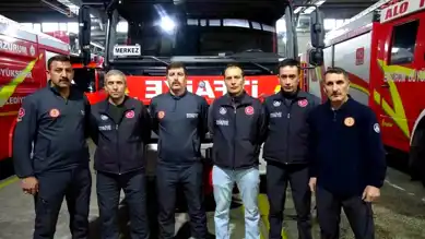 Erzurum İtfaiyesi Hatay'da Depremzedelere Yardım Eli Uzattı