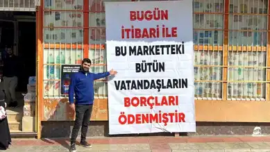 Gizemli Hayırsever 1.6 Milyon TL'lik Borcu Ödedi!