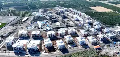 Hatay Erzin'de 635 Deprem Konutu İnşaatı