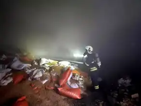 Hatay Arsuz'da Ahırda Yangın!