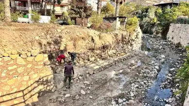 Şiddetli Yağışlara Karşı Dere Islah Çalışmaları