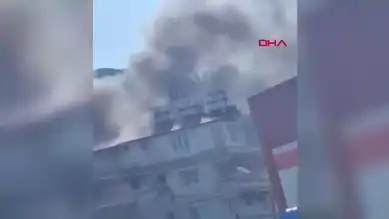 Evde Yangın: İtfaiye Söndürdü
