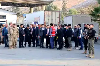 Güney Sınırındaki Yoğunluk: Gümrük Kapısı Denetlendi