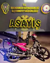Hatay'da Motosiklet Hırsızlığı: 2 Şüpheli Yakalandı