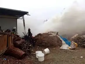 Hatay Antakya'da İş Yeri Yangını Kontrol Altında