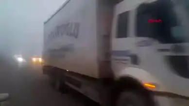 Hatay'da Yoğun Sis Ulaşımı Felç Etti