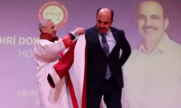 HMKÜ'den Başkana Fahri Doktora