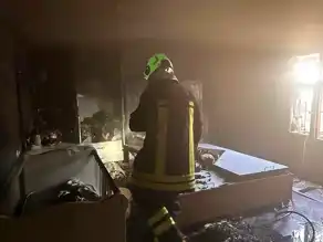 Kırıkhan'da Evde Yangın! Hasar Var
