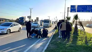 Kırıkhan'da Kadın Kamyon Çarpması Sonucu Hayatını Kaybetti