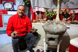 Çoban Mehmet'in Sıra Dışı Taş Koleksiyonu