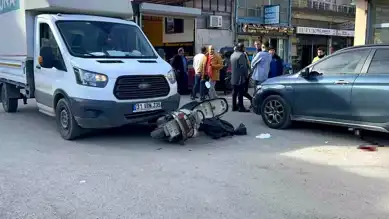 İskenderun'da Ağır Motosiklet Kazası: Sürücü Hastanede!