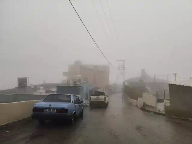 Sis, Şehirdeki Ulaşımı Felç Etti