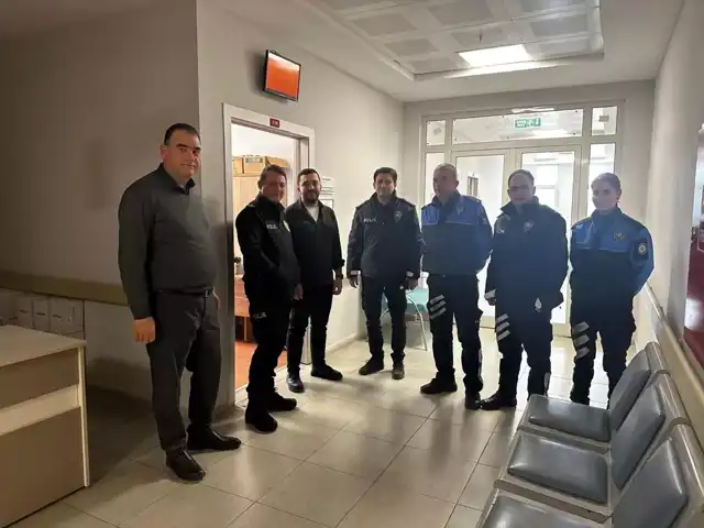 Polis, Diş Hekimlerini Ziyaret Etti