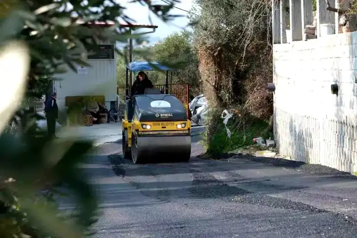 Hatay Defne'de Asfalt Yenileme Tamamlandı
