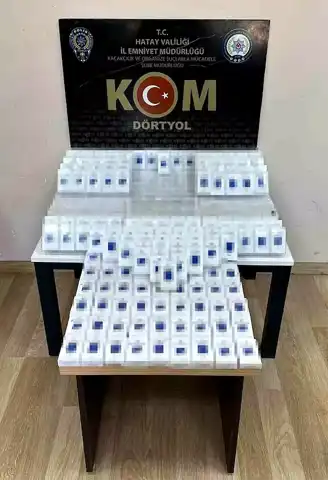 Hatay Dörtyol'da 550 Paket Kaçak Sigara Ele Geçirildi