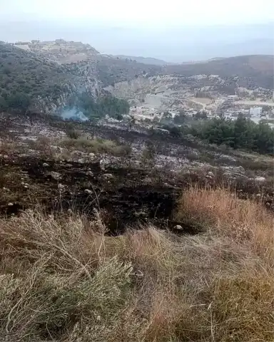 Hatay Antakya'da Makilik Alanı Yandı