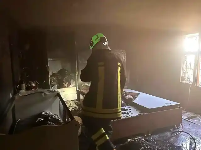 Kırıkhan'da Evde Yangın! Hasar Var