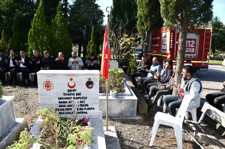 Kahraman İtfaiyeci Anıldı