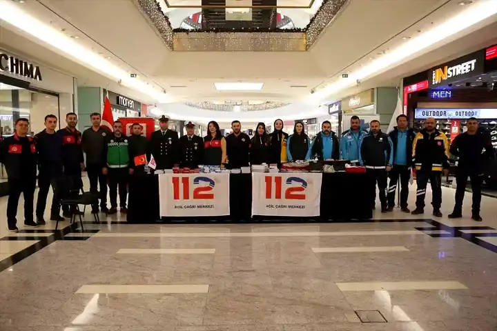 İskenderun'da 112 Avrupa Günü Etkinliği
